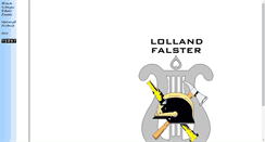 Desktop Screenshot of lollandbrandorkester.dk